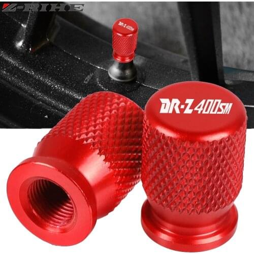 Motorcycle CNC Alumium Wheel Tire Valve Air Port stem caps Accessories For SUZUKI DRZ 400 DRZ400SM All Year 2017 2018 2019 2020