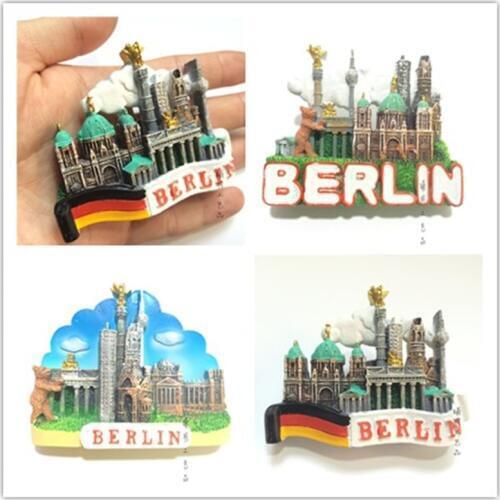 Berlin Desktop Furnishing Articles 3d Magnet Fridge Ancient Buildings Fridge Magnet Souvenir Travel Collection Decorative Magnet