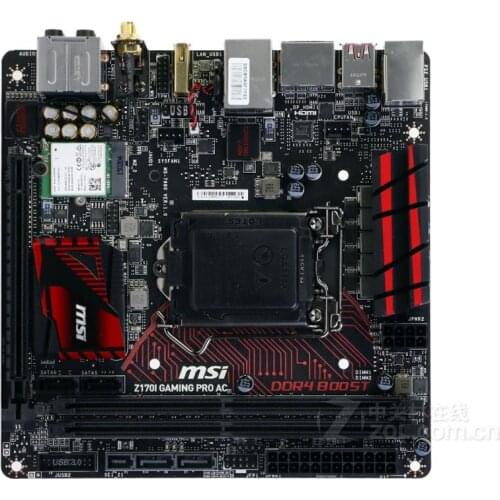 MSI Z170I GAMING PRO AC original motherboard LGA 1151 DDR4 USB2.0 USB3.0 USB3.1 32GB Z170 USED desktop motherboard boards