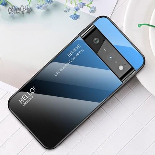 For Google Pixel 6 Pro XUANYAO Original Mirror Glass Case For Google Pixel 1 2XL Case Cover Frame Phone Case Pixel 3A 4A 5A XL