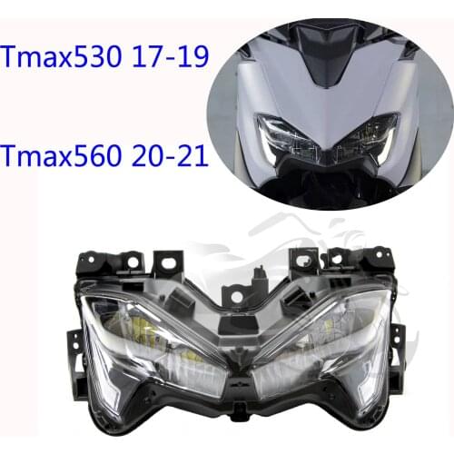 Fit For YAMAHA TMAX530 DX SX 2017 2018 2019 T-MAX530 Motorcycle Front Headlight Assembly Headlamp TMAX560 2020 2021 T-MAX560