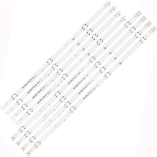 8pcs x LED Backlight for LG innotek Direct 16Y 49LH60_FHD A/B TYPE HEESUNG HC490DUN-ABRR1-211X49LH604V