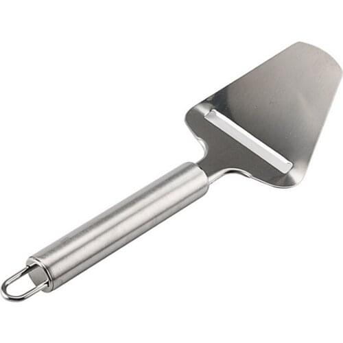 Silver Stainless Steel Cheese Peeler Cheese Slicer Cutter Butter Slice Cutting Knife Kitchen Cooking Cheese Tools