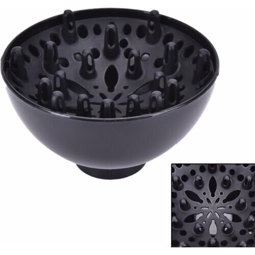 Plastic Universal Hair Diffuser Dryer Blower Hairdressing Salon Hair Curly Dryer Folding Diffuser Cover Black Colors