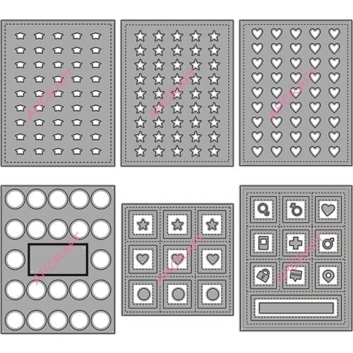 AliliArts Metal Cutting Dies Frame collection diy Scrapbooking Photo Album Decorative Embossing PaperCard Crafts Die 2020