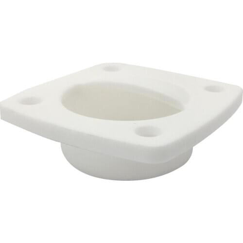 White Recessed Flush Sliding Door Handle Fit for Marine Boat Cabin New