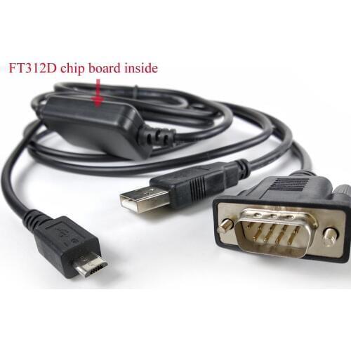 Free driver install free otg ftdi ft312d micro usb rs232 db9 adapter cable