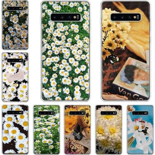 Daisy Sunflower Floral Flower Phone Case For Samsung Galaxy A71 A70 A51 A50 A41 A40 A30 A21 A10 A01 A90 A20S A20E A10S M30S A6 A
