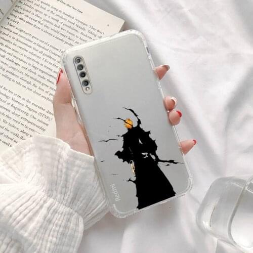Anime Bleach Phone Case Transparent For Xiaomi Redmi K30 10T 10X 9 9A 8 8A 7 7A 6 K40 T S PRO 5G