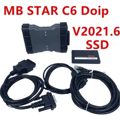 DOIP MB Star C6 CAN BUS/ Doip MB X VCI C6 with SSD V2021.6 Xentry software for DOIP C6 MB SD Connect MB Car star c4 update tool
