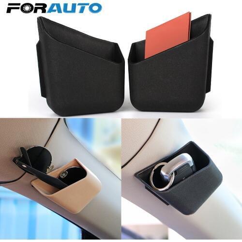 FORAUTO Car Organizer Phone Glasses Card Holder Container Storage Box Car Styling Stowing Tidying Organizers Auto Accessories