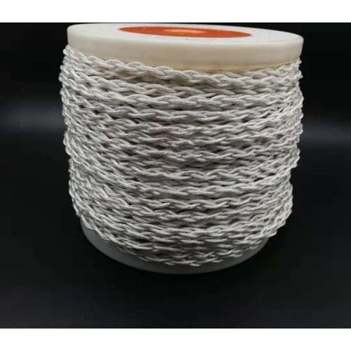 1.2m Audiophile Headphone Upgrade Cable 4 Strands Bold OFC Silver-Plated Earphone Wire For 2.5/3.5/4.4mm Plug MMCX/QDC/HD Pins