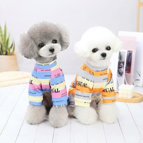 Summer Pet Dog Cat Four legged Clothes Dog Coat Breathable for Yorkshire Pomeranian Bichon Poodle Schnauzer Chihuahua Terrier