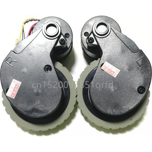 Robot Right Left wheel with motor for Ecovacs Deebot M81 M81 PRO Robot Vacuum cleaner parts WHEEL ASSEMBLY engine