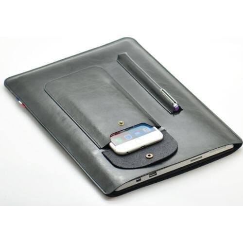 Multi-function ultra-thin super slim sleeve pouch cover,microfiber leather laptop sleeve case for Lenovo Thinkpad X1 Tablet