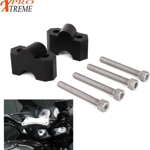 Motorbike Handle Bar Clamp Extend Handlebar Riser Kits For KAWASAKI Z750 2004-2011 Z1000 2007 2008 2009 2007-2009