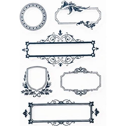 New Arrival Dialog box Clear Stamps Silicone for DIY Scrapbooking Card Making Photo Album Crafts Template Stamps Decoration