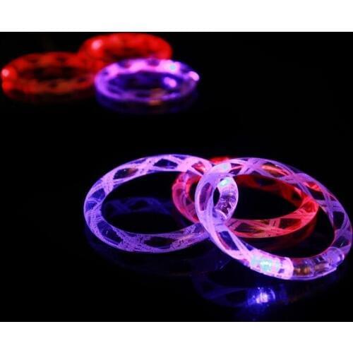 Wholesale Cheap Price High Quality Led Bracelet Flash Glowing Bracelet For Party Clubs Concerts