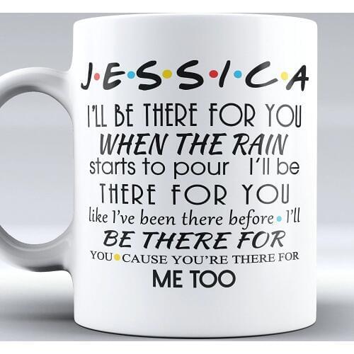 Personalised Friends Mug Funny - FRIENDS TV Show Mug Inspired By Friends - Coffee Mug - Quote Inspired By Friends - Gi