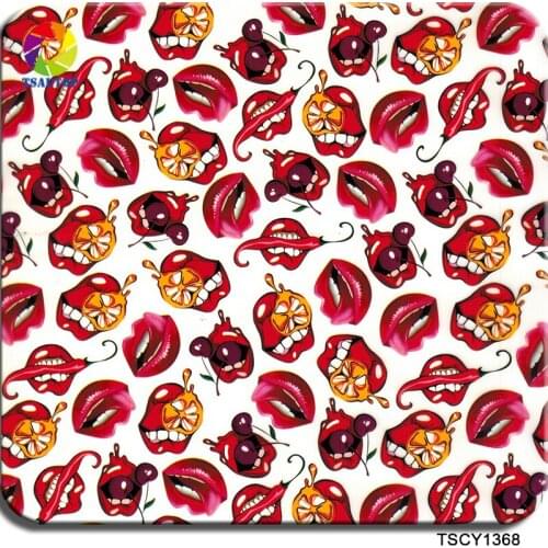 TSAUTOP free shipping 0.5m width liquid image water transfer printing film hydro dipping WDF1368