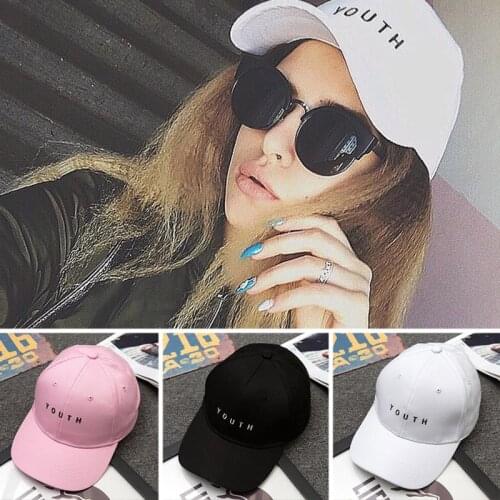 Unisex Baseball Cap Letter Embroidery Women Men Caps Summer Autumn Adjustable Snapback Visor Sun Hat