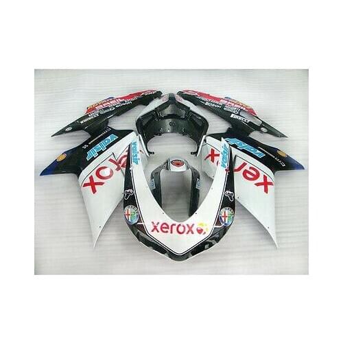 Wotefusi Injection Mold Bodywork Fairing For 2007-2011 08 09 Ducati 1098 848 1198 (DD)