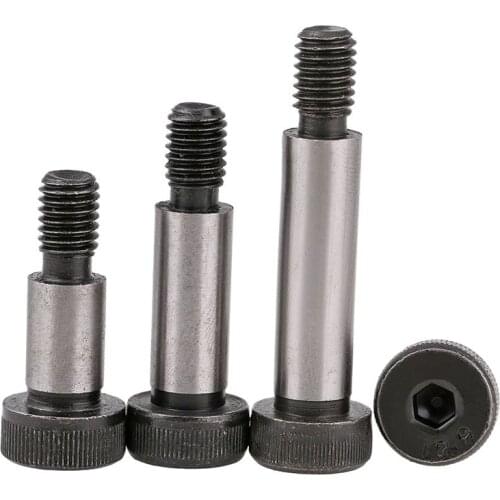12.9-stage plug screws, such as high screws Inner hexagonal shaft pin shoulder limit screw M5 M6 5PCS