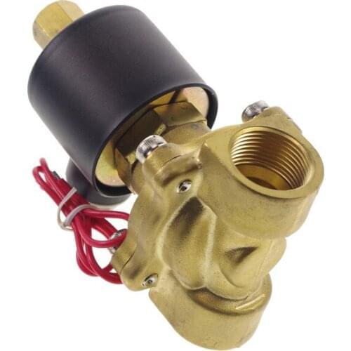 12V DC Water Air Gas Fuel NO Electric Solenoid Valve 3/4" BSPP Flow bore 20mm 2W200K-20