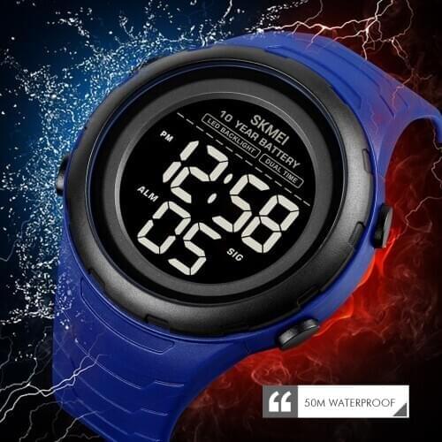 2021 SKMEI 1675 Children Digital Wristwatches Dual Time Stopwatch Chrono Date Week Sport Students Alarm Clock reloj hombre