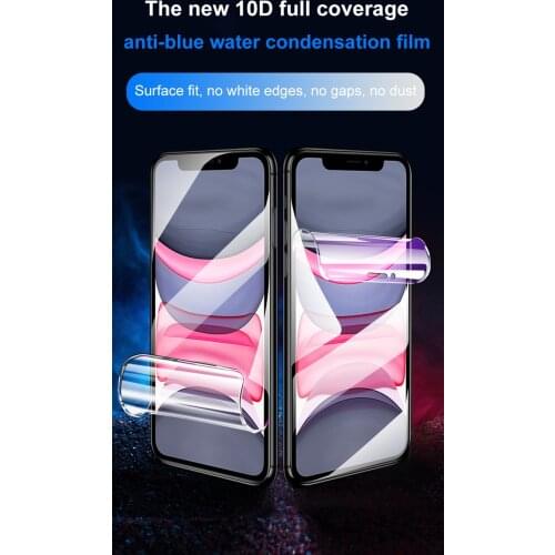 3PC 99D anti-blue light hydrogel film tempered film for Xiaomi pocoC3 POCOX3nfc pocox2 pocoM3 pocom2pro pocoF2pro mix4 mix3