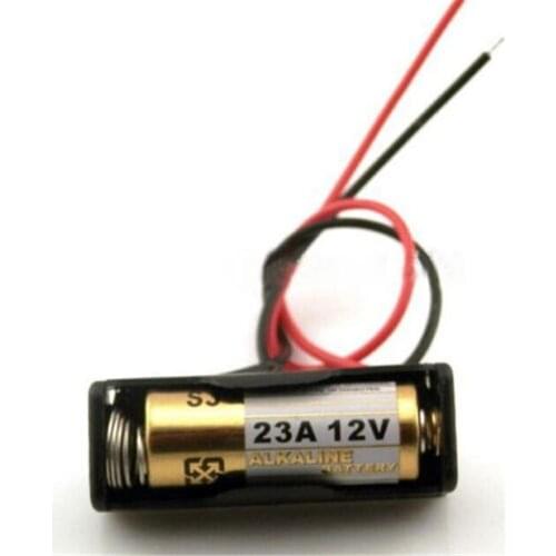 5pcs 23a /a23 Battery 12V Clip Holder Box Case Black High Quality For 23a Mn21 Ms21 Battery Wholesale