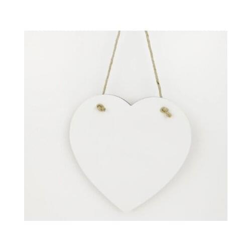 5pcs/lot sublimation blank door plate Sublimation print heart Square MDF wooden wall plaque