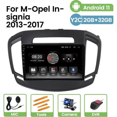 TomoStrong GPS Car Radio For Opel Insignia 2013-2017 Stereo Multimedia Video Player Android 11 4 Core HD 1024*600 BT Navigation