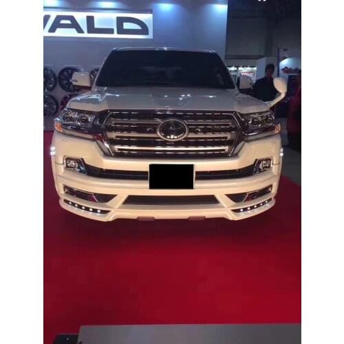 Crazy2021 Fit For Toyota Rand Cooluze Refitted Wald Wide Body Size Surround Wheel Brow Bumper Lc200