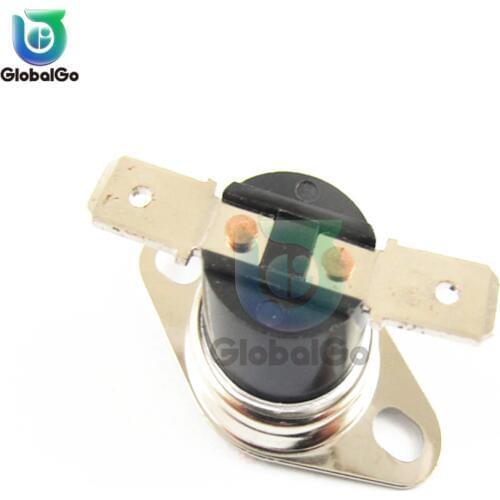 Thermostat Sensor Switch NC Normally Open Temperature Thermal Control Switches 30-130 Celsius 10A 250V On-Off Light