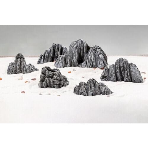 Artificial Beautiful Ornament Hill Landscape Mountain Decor Bonsai decoration Small place Arts and crafts