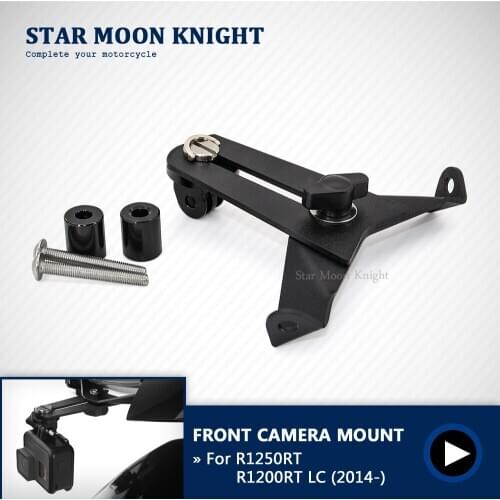 For BMW R1250RT R1200RT LC 2014-2020 Motorcycle Holder Cam Camera Bracket driving recorder camera bracket Front camera mount
