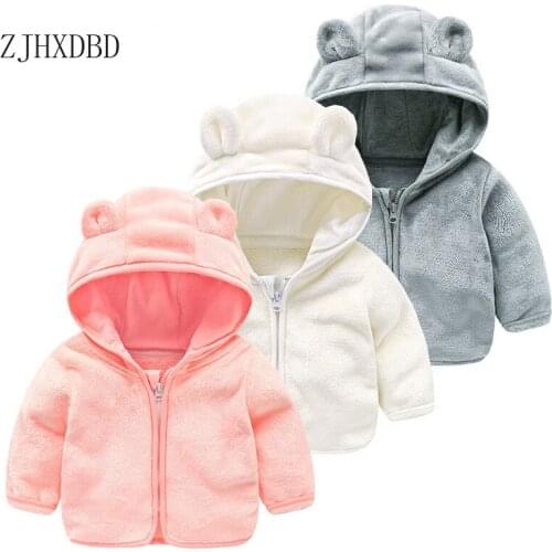 2020 Toddler Boys Jackets Hooded Zip Kids Windbreaker Baby Girl Coats Infant Outerwear Girls Outfits Waterproof Children Clothes