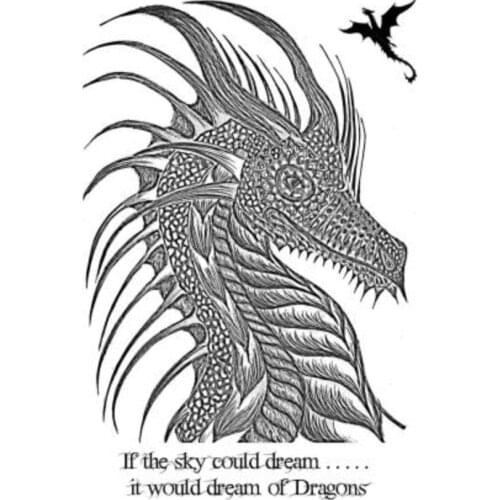 Loong Transparent Clear Silicone Stamp/Seal for DIY scrapbooking/photo album Decorative clear stamp A1062