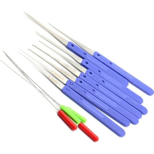 12PCS Broken Key Extractor Set Locksmith Tools Kit Key Remove Removal Hooks Car Tool