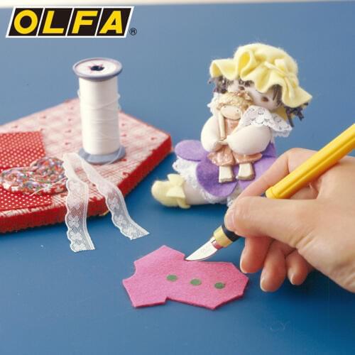 OLFA Japan original imported professional precision engraving model repair engraved rubber stamp knife AK-4/157B