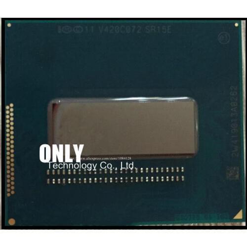 Free Shipping for intel CPU I7 4700HQ CPU SR15E C0 stepping 2.4G-3.4G HM86 four generations of BGA Laptop cpu