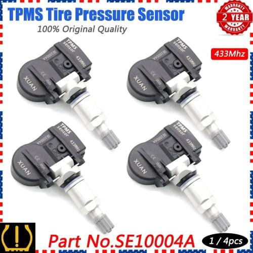 Xuan SE10004A Programmable TPMS Tire Pressure Sensor for CHRYSLER DODGE FORD for JEEP LINCOLN for VOLKSWAGEN VOLVO 433Mhz