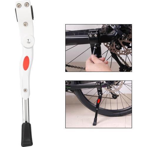 Aluminum Alloy Adjustable Bicycle Side Kickstand Universal Road Bike Parking Rack Mountain Bicycle Side Kick Stand