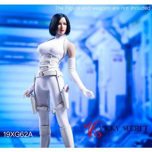 VSTOYS 19XG62 1:6 Female Soldier Clothes Black Phoenix White Phoenix Assassin Suit Tights 12 Inches Female Dolls Available