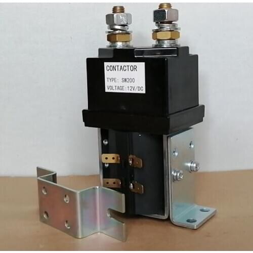 Replacing Albright SW200 Type CZW400A ZJW400A SW200C 12V 24V 36V 48V 72V 80V DC Contactor For Golf Cart Forklft Pallet Truck