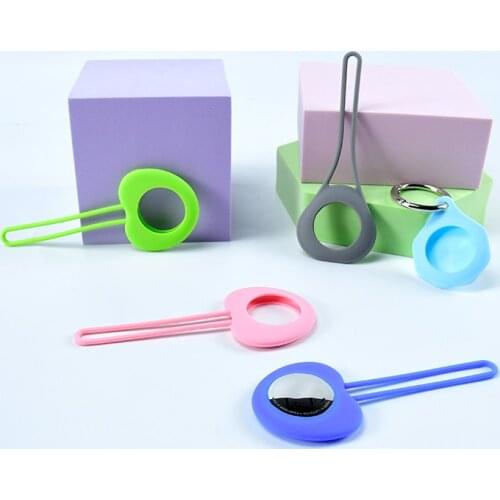 For AirTag Protective Case Sleeve For Apple Positioning Locator Tracker Anti-lost Applicable For Bluetooth Air Tags Protection