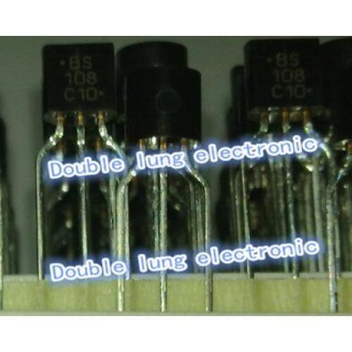 100PCS/lot BS108ZL1G BS108ZL BS108 TO-92 Small Signal MOSFET 250mAmps, 200Volts, Logic Level