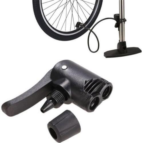 2pcs Bicycle Bike Cycle Tyre Tube Replacement Presta Dual Head Air Pump Adapter Valve Ciclismo Bisiklet Aksesuar