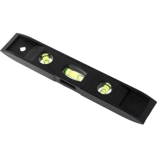 230mm 9inch Spirit Level Ruler 45 Degree Vertical Horizontal Magnetic Level Tool